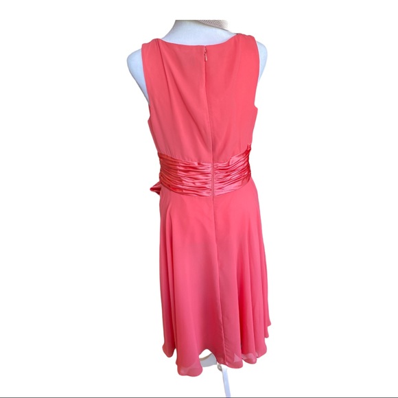 Chadwicks Coral Colored Dress - Picture 3 of 8